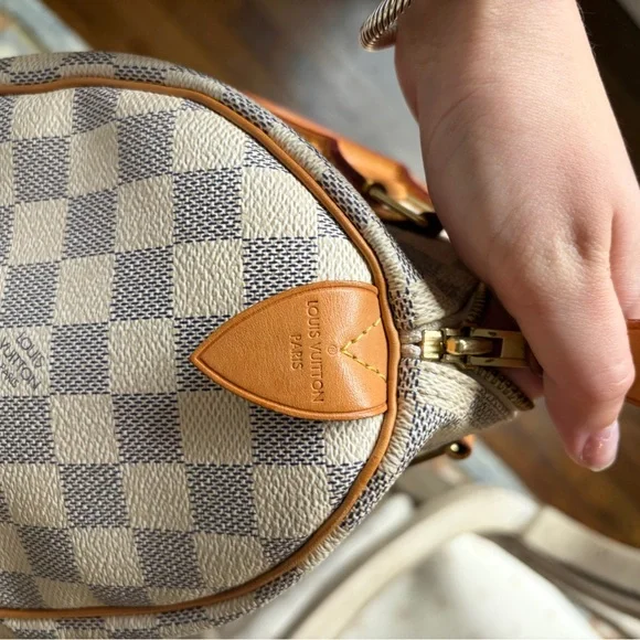 Louis Vuitton Classic Speedy 25 Damier Azur - Picture 2 of 10